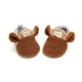 thumbnail image 4 of Infant Baby Boys Girls Cozy Fleece Booties Soft Bottom Warm Cartoon Socks Newborn Crib Shoes, 4 of 9