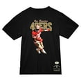 thumbnail image 2 of Men's Mitchell & Ness Jerry Rice Black San Francisco 49ers Sideline Retired Player T-Shirt, 2 of 3