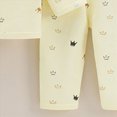 thumbnail image 7 of NOLDARES Toddler Kids Boys Pjs 2Pcs Pajama Set Long Sleeve Print Top with Pants Soft Cotton Sleepwear Little Boys 6-24 Months 2t 3t 4t 5t 6t 7t 8t 9t Children,Yellow,3-6 M, 7 of 7