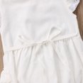 thumbnail image 5 of Qiylii Baby Girls Princess Romper Sleeveless Lace Ruffle O-neck Jumpsuit, 5 of 9
