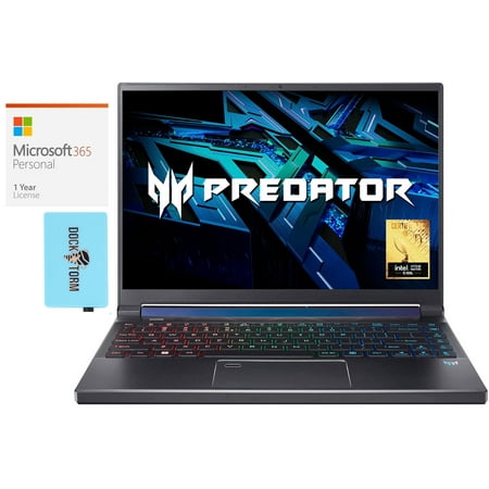 Acer Predator Triton 300 SE-14 Gaming/Entertainment Laptop (Intel i7-12700H 14-Core, 14.0in 165Hz Wide UXGA (1920x1200), Win 11 Pro) with Microsoft 365 Personal , Hub
