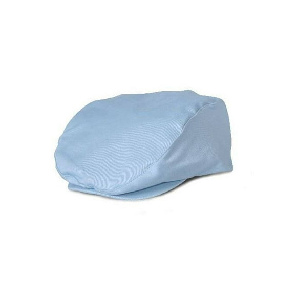 New One-Fit Cotton Gatsby Driver Ivy Cap, Lt Blue