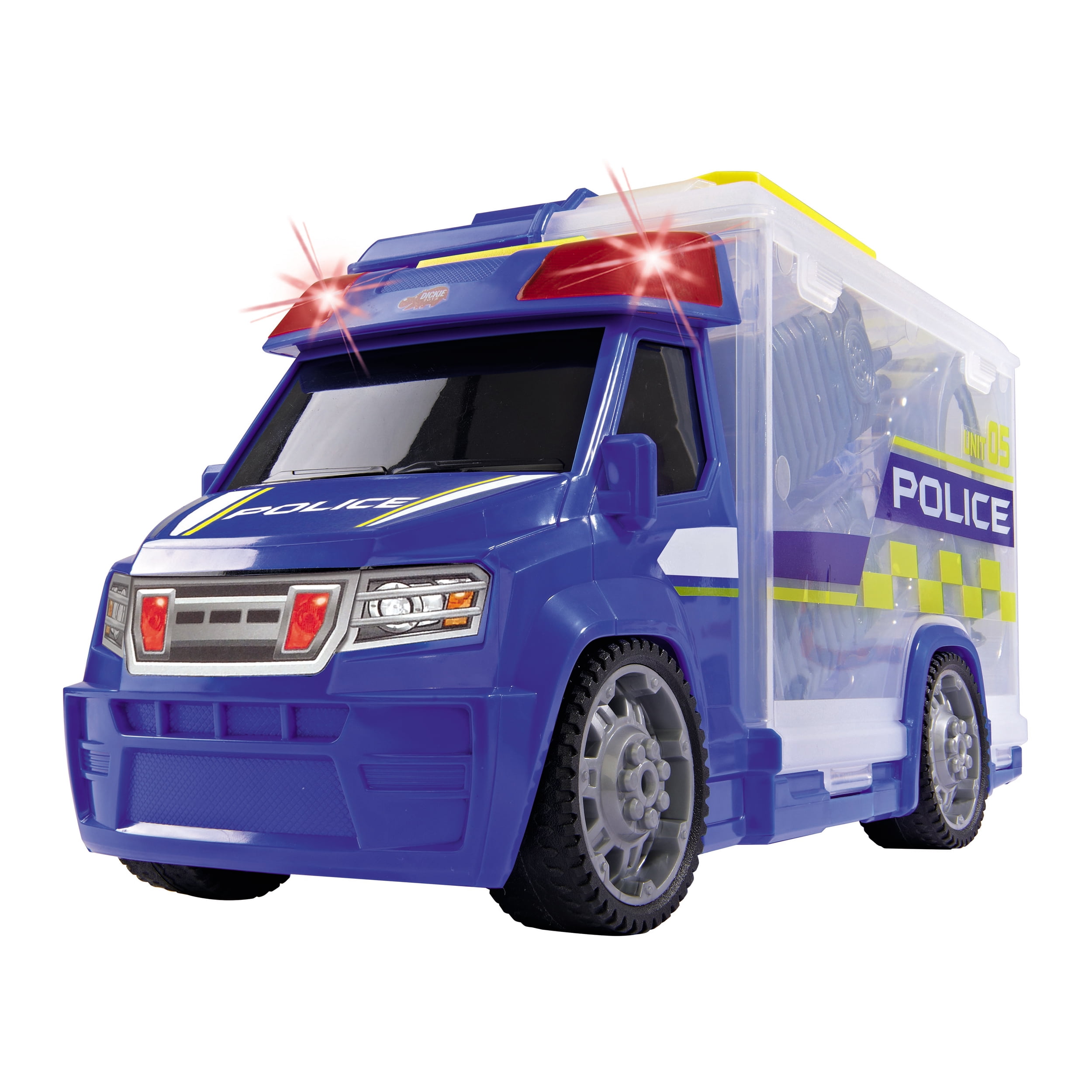 Dickie Toys - Push and Play SOS Police Patrol Car