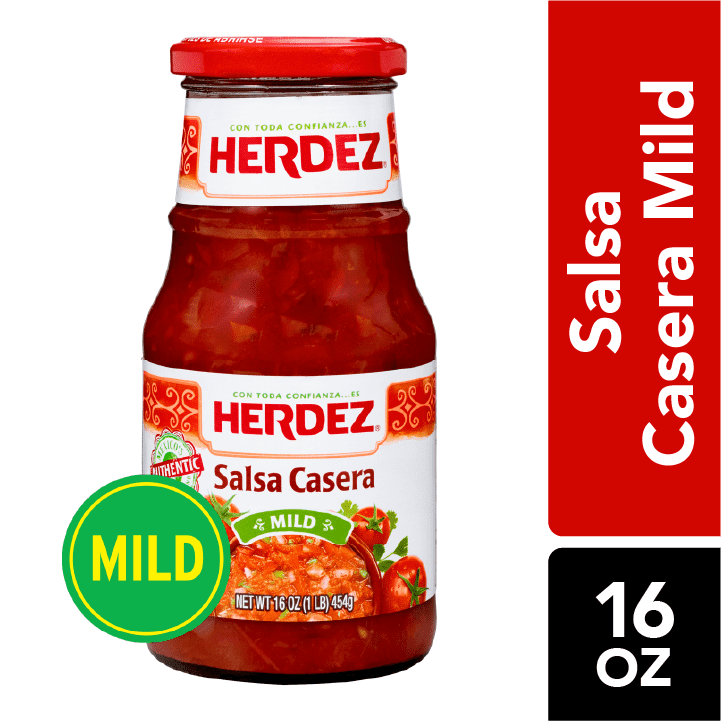 Herdez Salsa Casera, Mild, 16 Oz