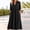 Womens dresses summer-Black, variant on Guieoi Womens Dresses Plus Size 2026 New Trendy Summer V-Neck Cotton-Linen Loose-Fit Pocketed Three-Quarter Sleeve Long Maxi Dress Green M