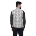 thumbnail image 3 of Atasi Mens Casual Jackets Lightweight Partywear Indian Waistcoat Printed Nehru Jacket-Medium, 3 of 4