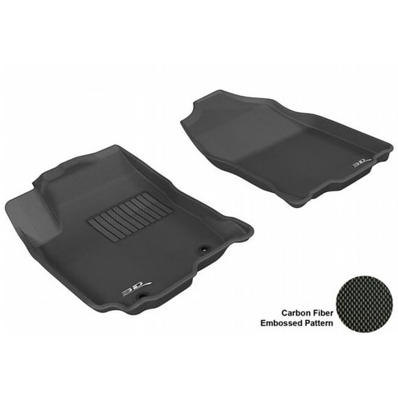 3D MAXpider L1TY12711509 TOYOTA RAV4 2013 KAGU BLACK R1 Floor Mat