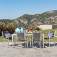 thumbnail image 2 of Noble House Cape Corail 7 Pièces Repas en Aluminium Extérieur en Gris, 2 of 61