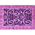 thumbnail image 1 of Ahgly Company Indoor Rectangle Animal Purple Traditional Area Rugs, 4' x 6', 1 of 4