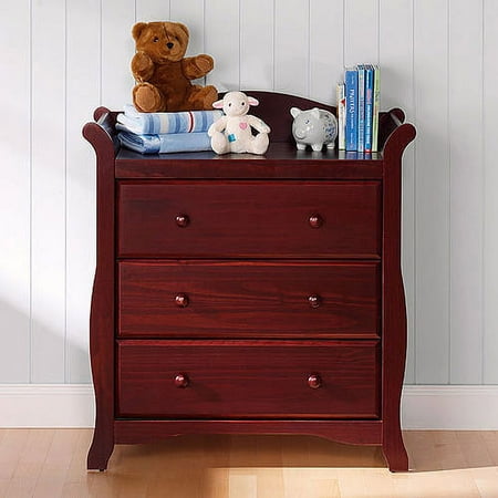 Storkcraft - Aspen 3-Drawer Dresser, Choose Your Finish