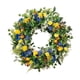 thumbnail image 5 of Corona de puerta de entrada, sencilla, decorativa, primaveral, artificial, para colgar. Diámetro 45cm, 5 of 9