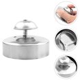thumbnail image 3 of 2 unids Sándwich de acero inoxidable Silenciadores de cortador de pan Moldes de prensa Herramientas de cocina (plata), 3 of 6