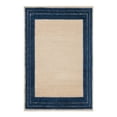 thumbnail image 3 of Unique Loom Aruba Outdoor Collection Area Rug - Tanki (2' x 3' Rectangle Beige/Navy Blue), 3 of 7