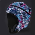 thumbnail image 3 of EVA Goalkeeper Rugby Soccer Football Shell Helmet Soccer Football Helmet Rugby Helmet EVA Padded Lacrosse Ice Rugby Hat Head Protector Guard Colorful Blue, 3 of 9