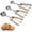 Brown, variant on Cookie Scoop Set  3pcs Ice Cream Scoops For Baking Of 3 18/8 Stainless Steel Scooper With Trigger Release Dough Non-slip Grip