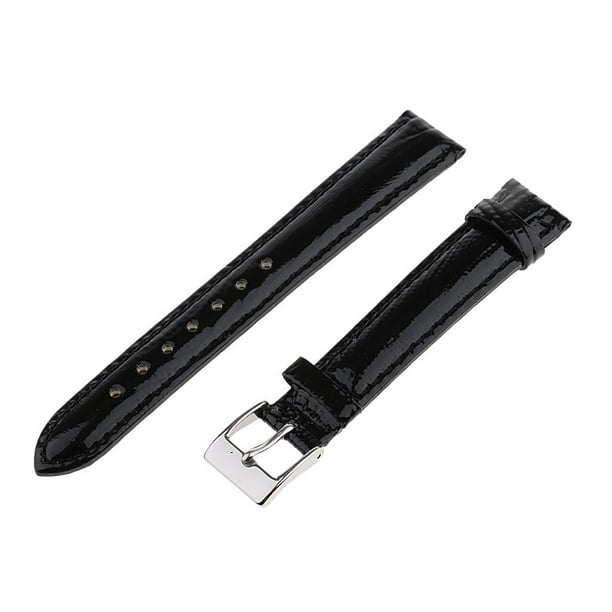 Waterproof Leather Strap with Stainless Pin Clasp Polished maker