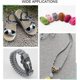 thumbnail image 4 of 10 paquetes de 260 yardas de cordón de nailon para joyería, 1 mm, brillante y sedoso, tipo cola de rata, para nudos chinos y abalorios., 4 of 7