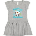 thumbnail image 3 of Inktastic Baby's 1st Christmas with Cute Penguin and Snowflakes Girls Toddler Dress, 3 of 5