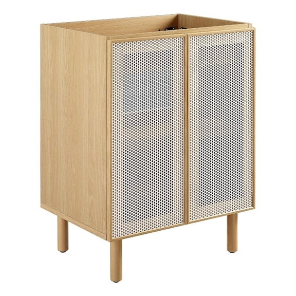 Calla Bathroom Vanity Cabinet (Sink Basin Not Included) in Oak