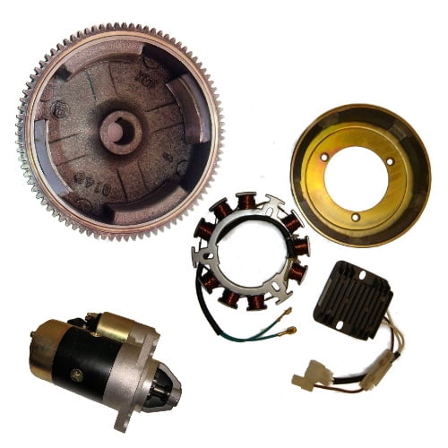 NEW 178 L70 ELECTRIC STARTER KIT FOR YANMAR INC. STARTER MOTOR & CHARGING SYSTEM