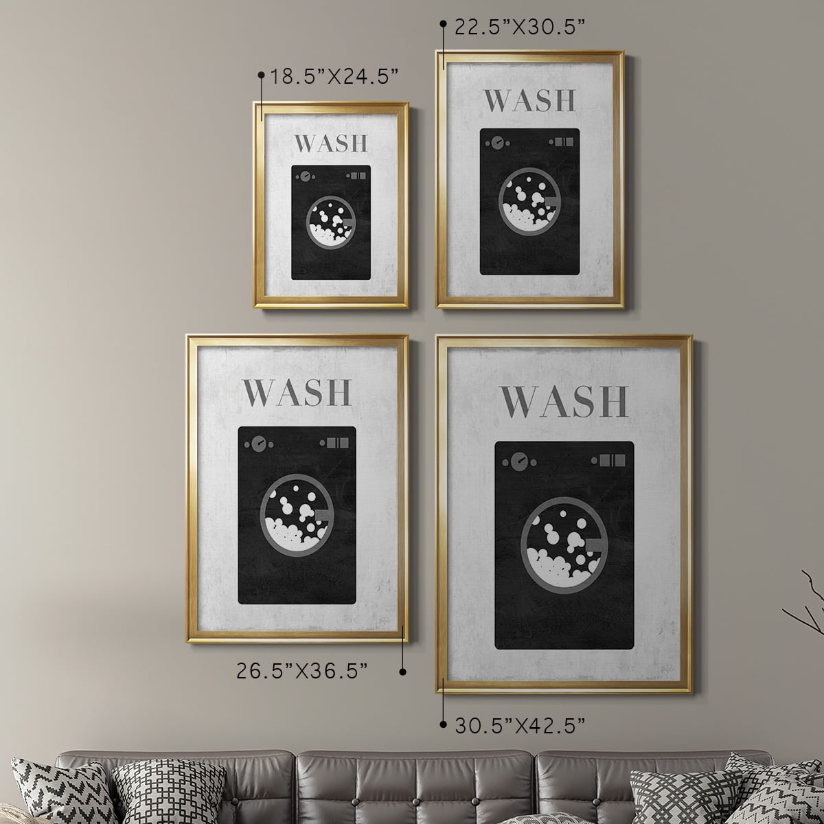 Wash Premium Framed Print - Ready to Hang