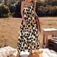 thumbnail image 2 of Leopard Print Pattern Design Sleeveless Dress Woman Fashion Long Dresses Women's Summer Suit Dress 2025, 2 of 7