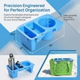 thumbnail image 2 of 1 Pcs Bogg Bag Organizer Insert Topper Tray Accessory Cup Holder & Divider Organizer For Bogg Bags,Blue, 2 of 6