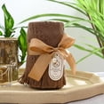 thumbnail image 3 of Regalo de dama de honor para bodas, toalla con borlas creativa, regalo de devolución, pequeño obsequio práctico para bodas, cumpleaños, regalo de luna llena de cien días, 3 of 6