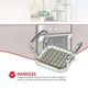 thumbnail image 4 of Cortador de Freír Francés Home Basics Plateado Acero Inoxidable, 4 of 7