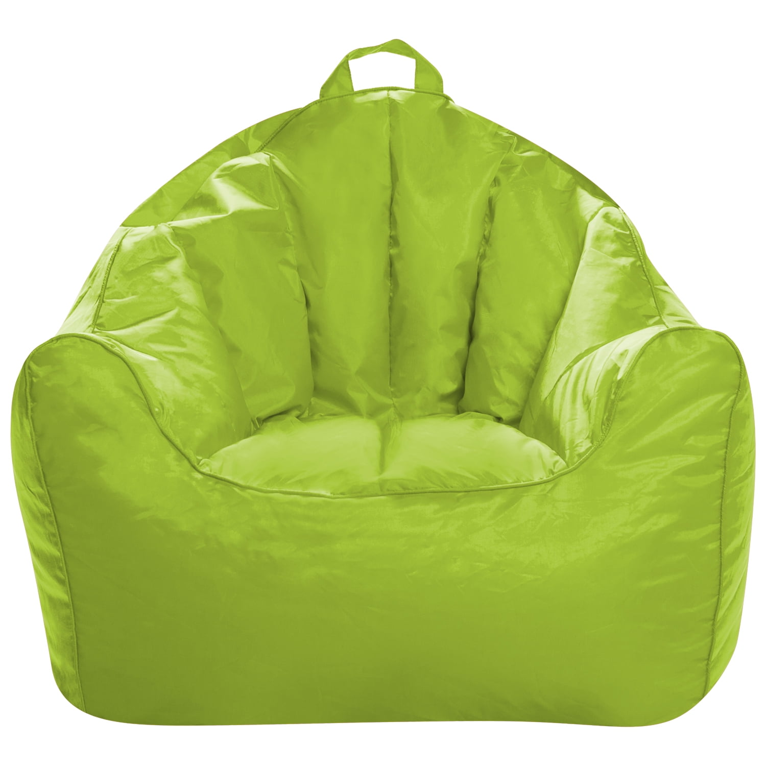 Posh Creations Malibu Bean Bag Chair Lounger, Kids, 2.8 ft, Lime