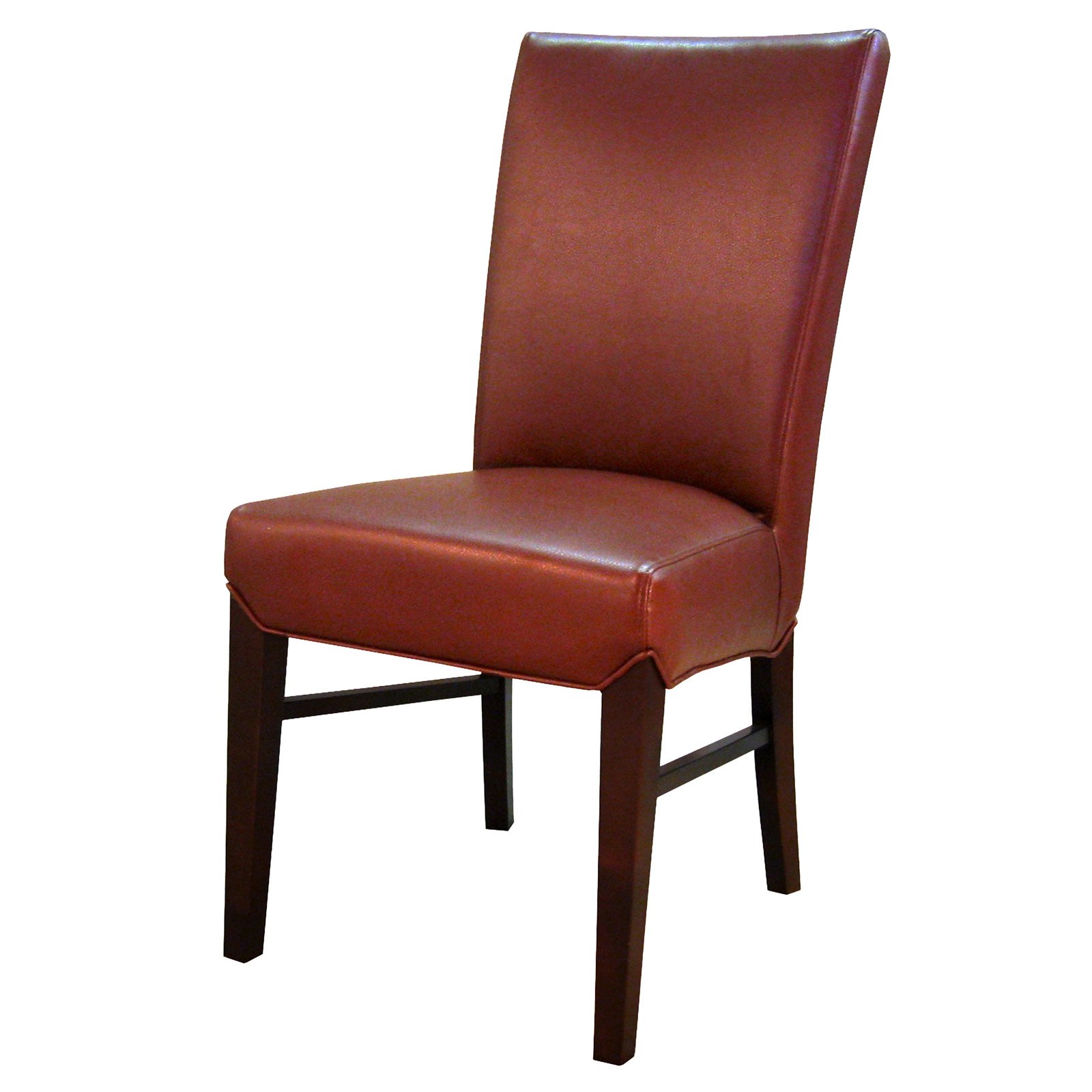 Milton Bonded Leather Dining Chair (Set of 2), Multiple Colors
