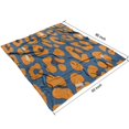 thumbnail image 4 of Leopard Print Fleece Throw Blanket - Fleece Blanket for Bed Sofa Travel & Camping Cozy Plush Couch Blanket Design for All Seasons 50x60 inches, 4 of 5