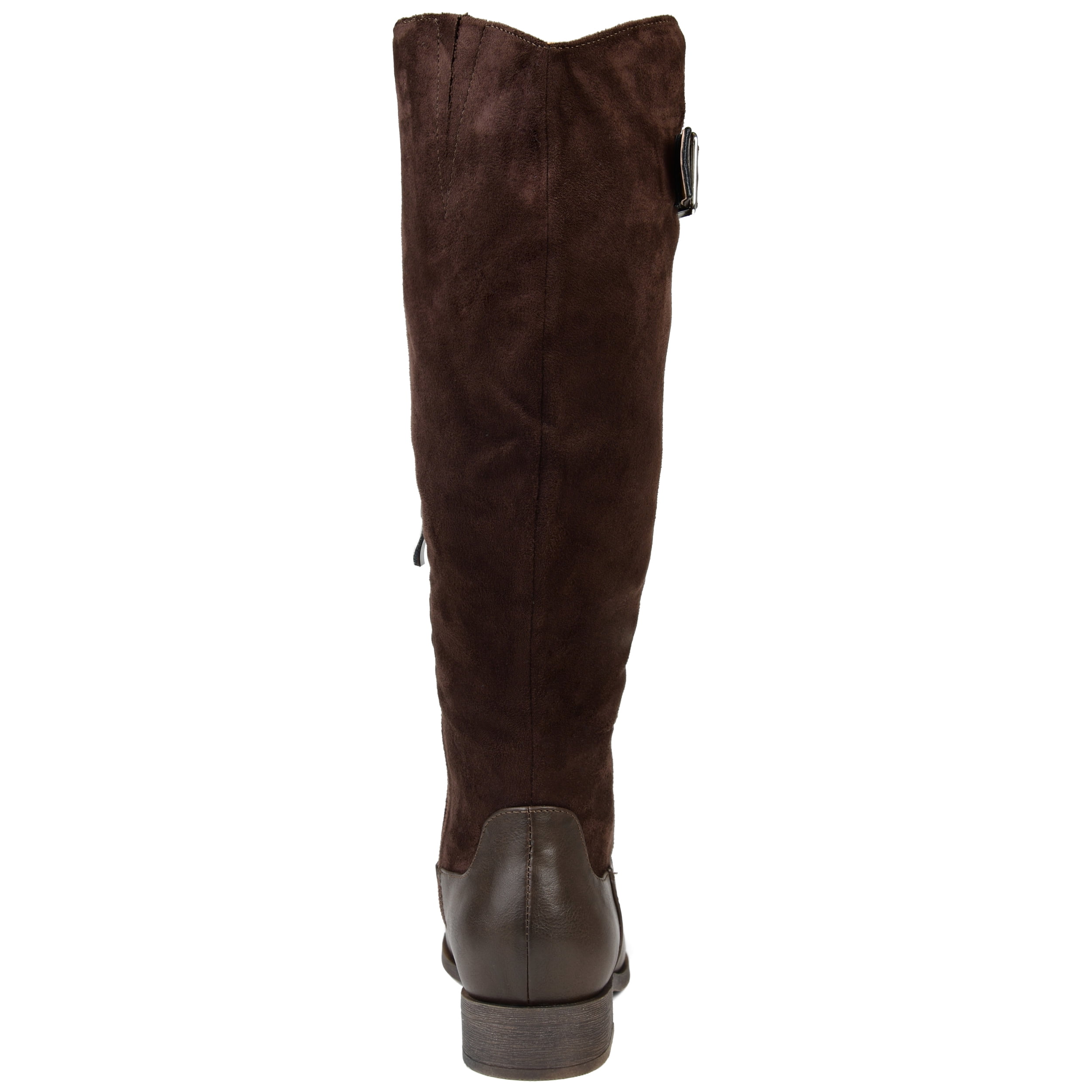 two tone riding boots wide calf