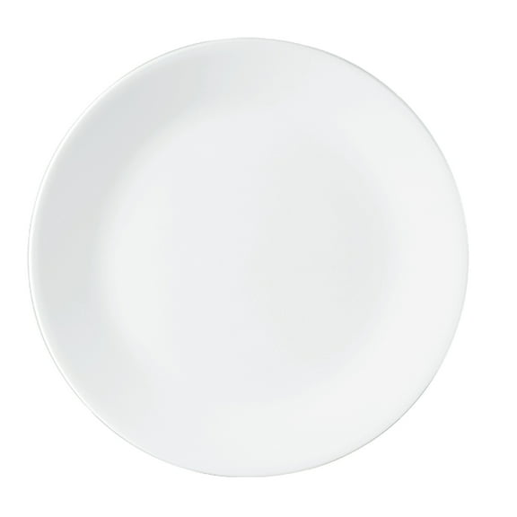 Corelle Winter Frost White 8.5" Lunch Plate, Vitrelle Glass