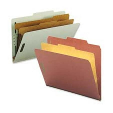 - Folders- Legal- 2 Partition- 2in. Expansion- Legal- Red