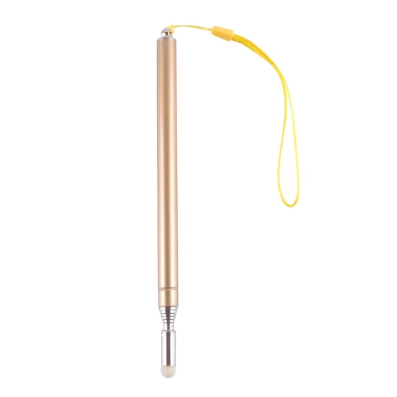 HERFIER Telescopic Teachers Pointers Stainless Steel Retractable Pointer Handheld Presenter Classroom Whiteboard Pointers (Golden) 39.3x0.47x0.47in