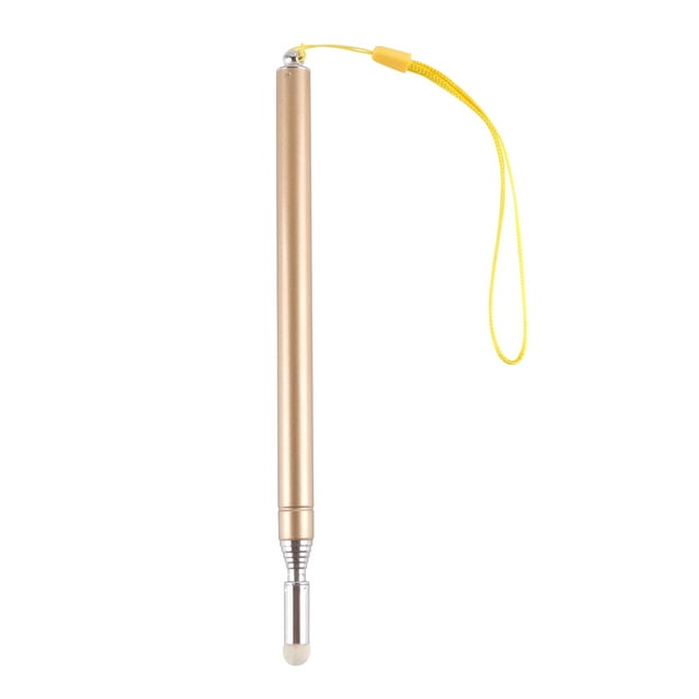 KAKOWELY hand pen extendable Telescopic Teachers Pointers Stainless Steel Retractable Pointer Handheld Presenter Classroom Whiteboard Pointers (Golden)39.37"X0.47"X0.47"