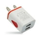thumbnail image 2 of Seitruly Cargadores de pared USB 2A Universal LED Adaptador de corriente de cabezal de carga de alta velocidad de alto rendimiento para accesorios de Cargadores de dispositivos electrónicos rojo, 2 of 6