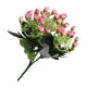 thumbnail image 4 of Artificial Rosa Ramo Simulación Decoración floral Oficina en casa Plástico Flor de rosa falsa, Rosa 2 piezas sidaley HA8203-03B, 4 of 6