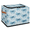 Multicolor 3, variant on ADECORIVY Watercolor Blueberries Fabric Storage Bin with Lid, Foldable Storage Box Decorative Cube Organizer Basket for Closet Shelf Organizing Clothes