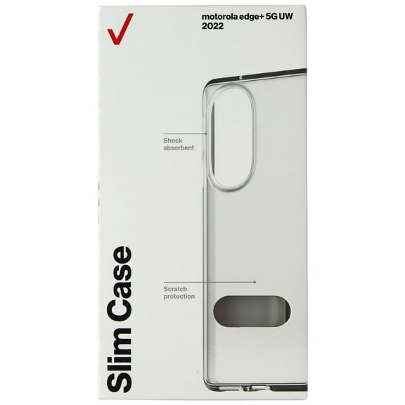 Verizon Slim Case for Motorola Edge  5G UW (2022) - Clear