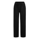 thumbnail image 5 of Pantalones de poliéster de cintura alta y pierna ancha para mujer - Cintura elástica con cordón, ligeros y transpirables, adecuados para el uso diario en primavera/verano, 5 of 8