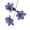 Dark Purple, variant on Riguas Artificial Lily Flower 3 Heads Full Bloom Faux Lily Branch with Leaves Real Touch Fake Lilium Flower for DIY Wedding Bouquet Floral Arrangement
