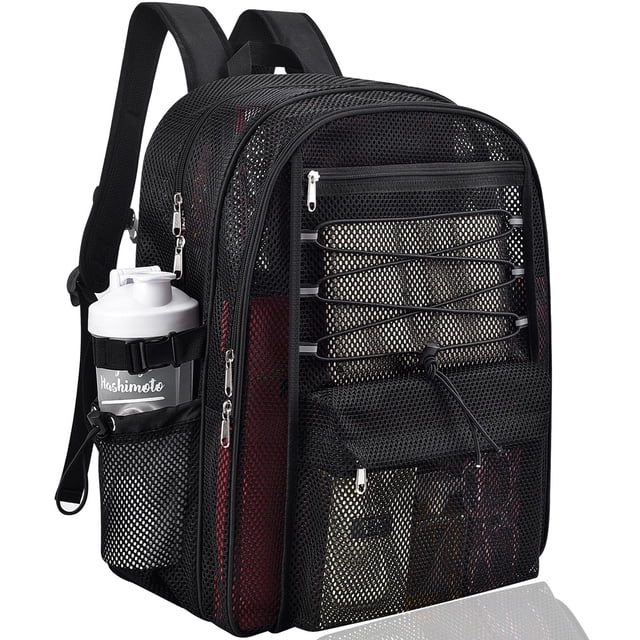 Mochila UEASE Mesh 35L para la escuela, el trabajo, la playa y el deporte