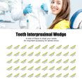 thumbnail image 3 of 50pcs  Wedges Interdental Teeth  Stainless Steel Heat  Teeth Interproximal, 3 of 8