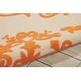 thumbnail image 5 of Nourison Aloha Indoor/Outdoor Orange 3'6" x 5'6" Area Rug, (4x6), 5 of 6