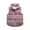 Pink, variant on XIMIN Toddler's Corduroy Puffer Vest Stand Collar Zip Snap Button Sleeveless Jacket Winter Coat Baby Down Coat Thick Warm Coat Padded Quilted Vest Waistcoat