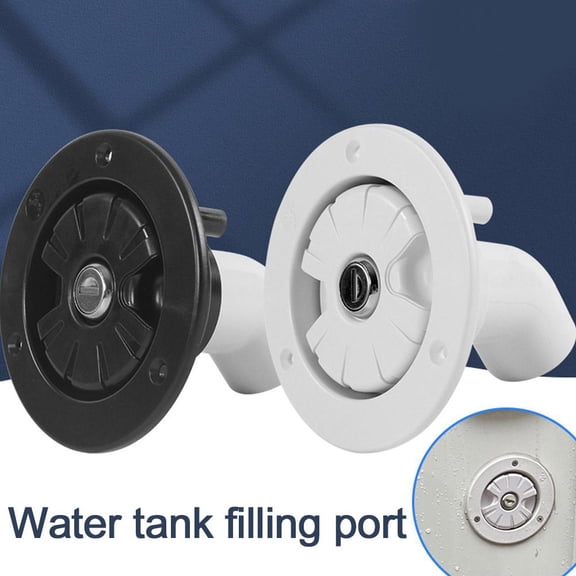 FurNest RV Accessories Gravity Fresh Water Fill Hatch Lockable Inlet Fil