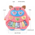 thumbnail image 3 of SUTENGDA Toddler Music Toy Piano Keyboard Musical Toys  with Lights & Sounds Learning Gift for Boys Girls, 3 of 5