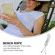 thumbnail image 4 of OULII 4Pcs White Rubber Rope Accessories Replacement Cord for Deck Chair Chaise Longue, 4 of 5